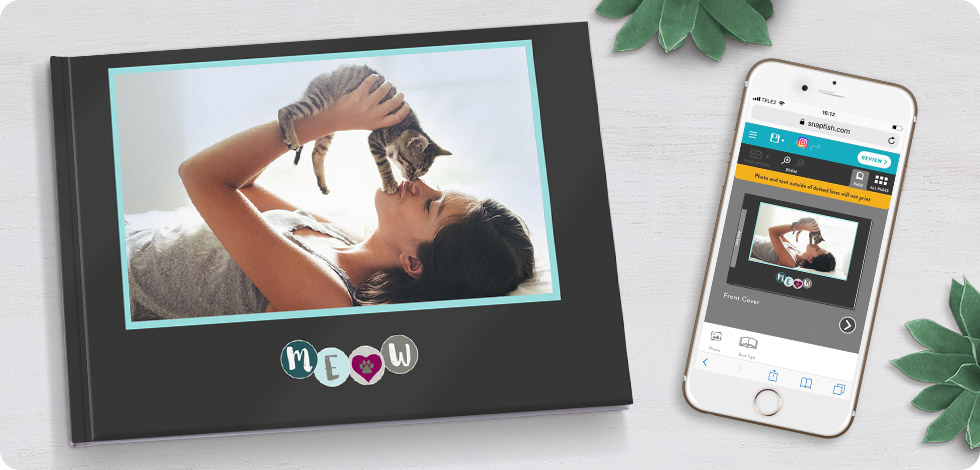 Geschenkidee für Tierliebhaber 5: Erstellen Sie ein Fotobuch, ganz einfach mit Ihrem Handy